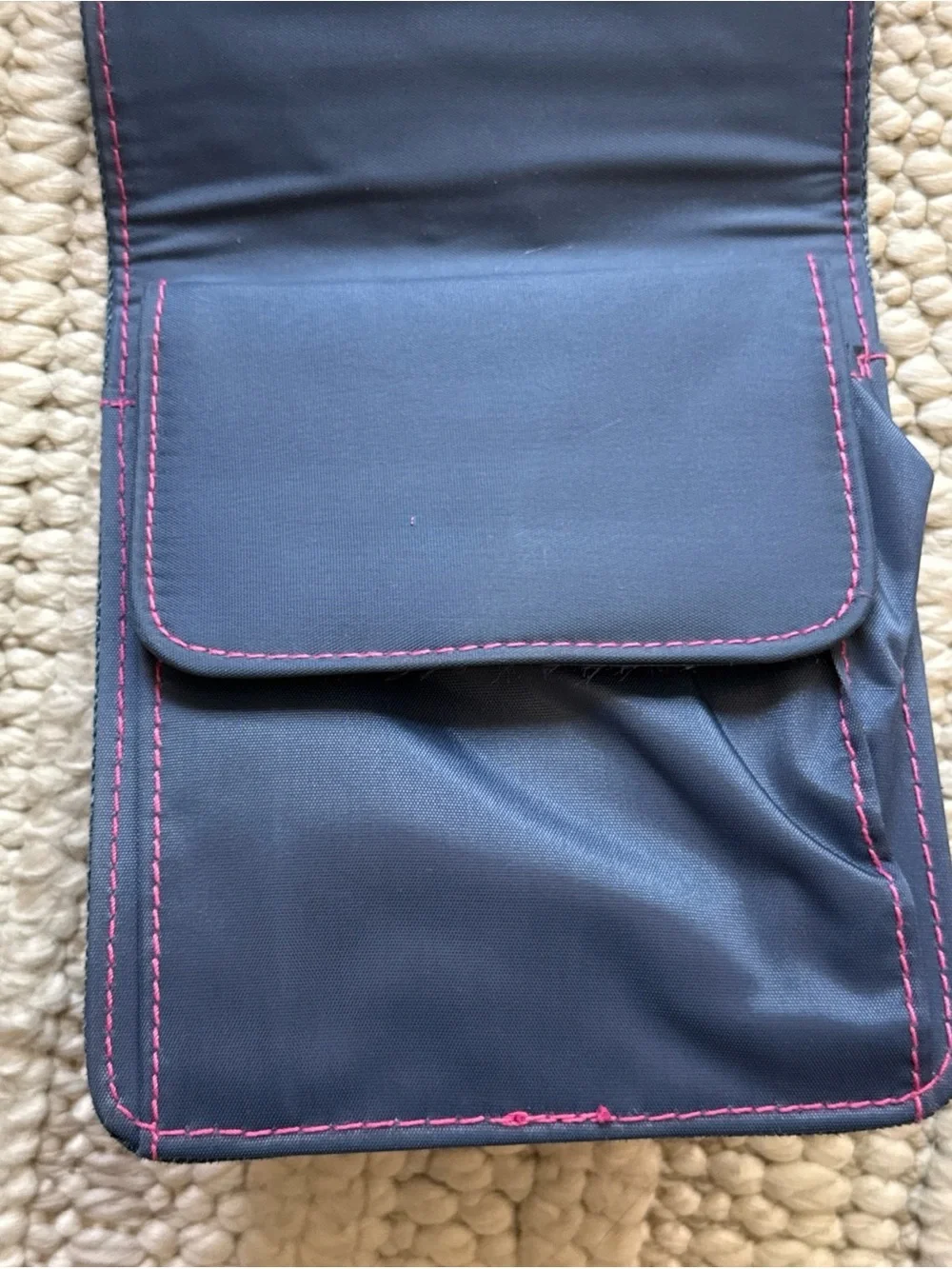 Barbie 2002 Vintage Cross Body Purse bag Denim Pink Mattel Vtg Y2k Kids Rare